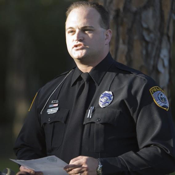 Officer Benjamin Tobias, PIO for the Gainesville Police Department